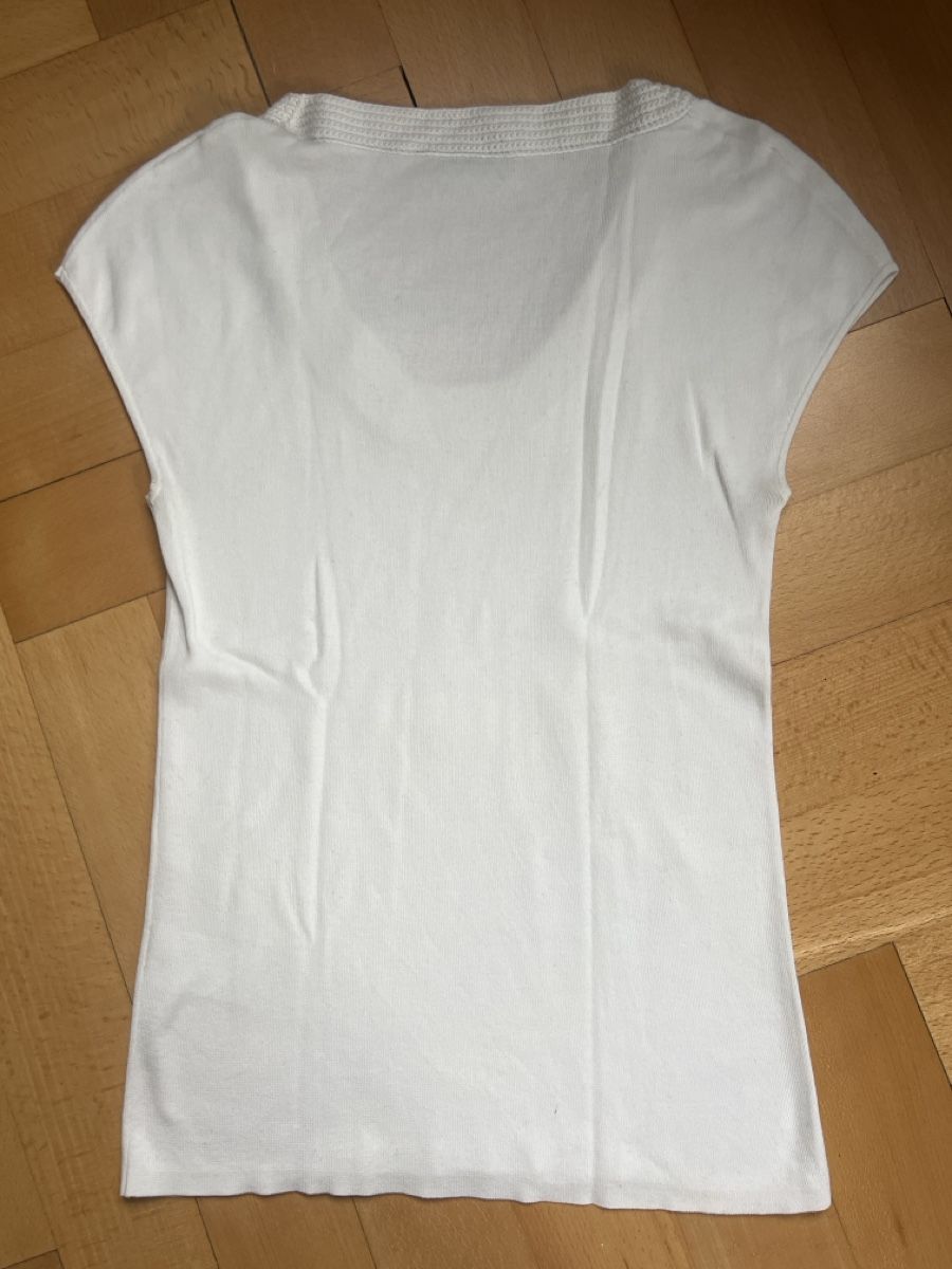 Akris Top: AKRIS Top, Gr. 34 weiss – Usato da Zürich venduto da kon_d5nh 2