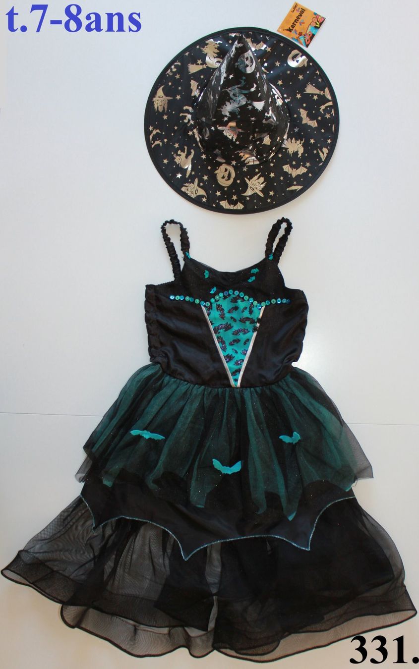 Kostüme: Costume sorcière / Hexe t. 7 - 8 ans – Gebraucht aus Peseux von CoolShoping
