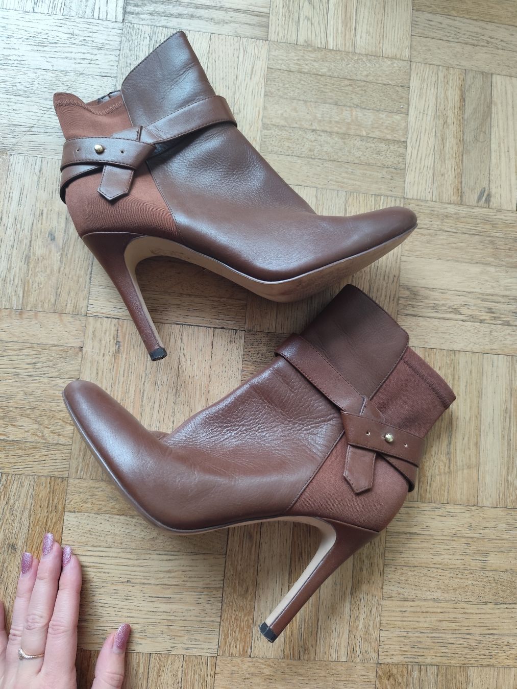 Scarpe da donna: Brown Boots elegant 38 – Usato da Mägenwil venduto da VintageGirly