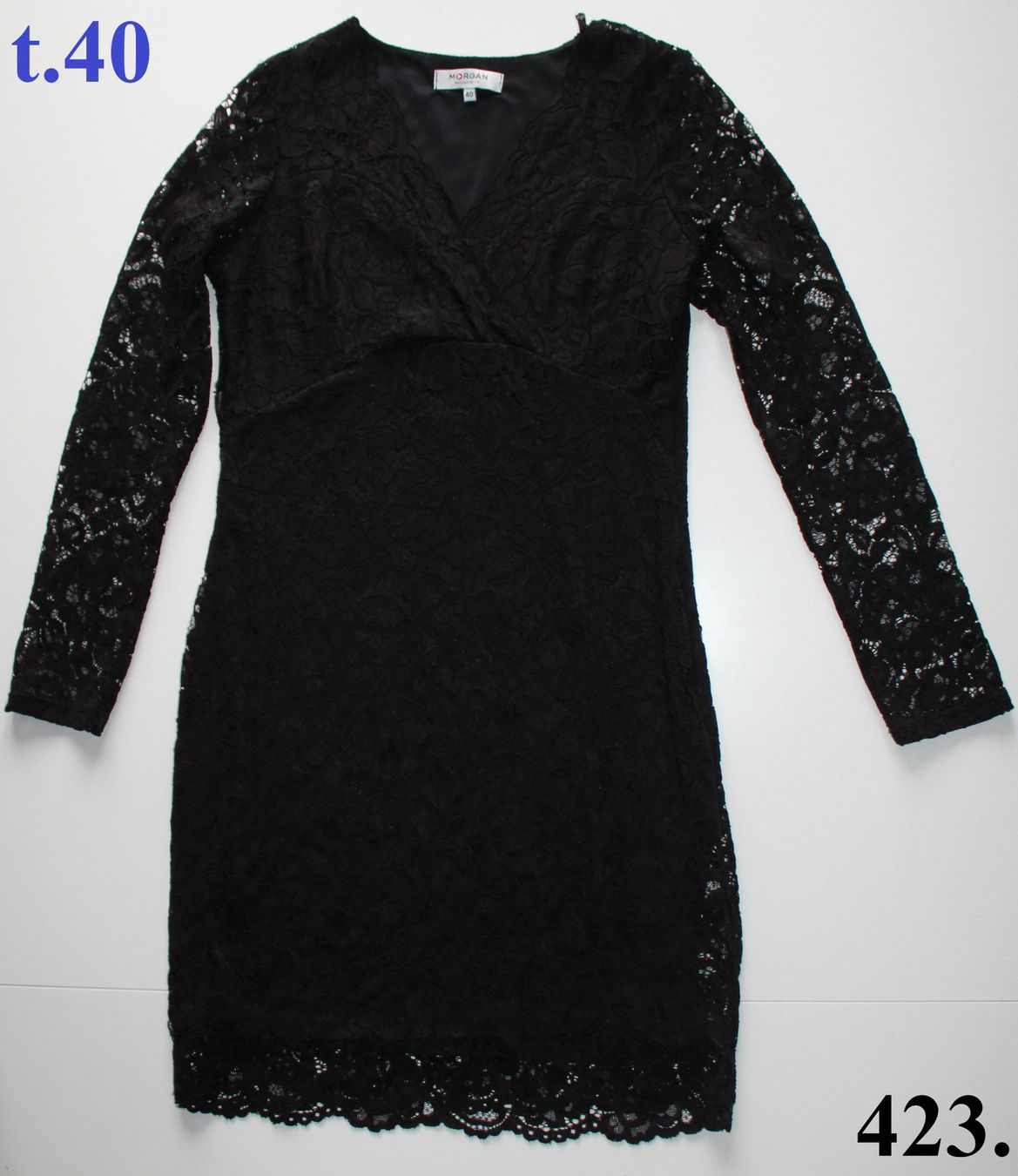 Morgan Kleider: Robe noire en dentelle Morgan t. 40 – Neu (gemäss Beschreibung) aus Peseux von Gilloss 5