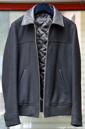 Jacke / Veste The Kooples .M Wool  Leder/ Laine cuir