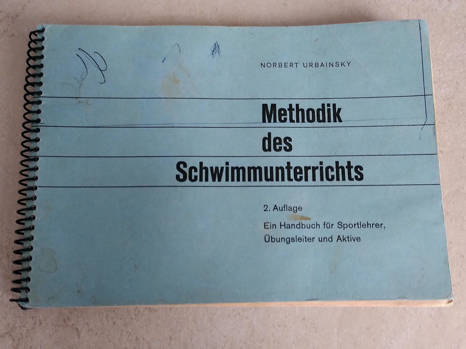 Libri: METHODIK DES SCHWIMMUNTERRICHTS – Usato da Brugg AG venduto da olamim