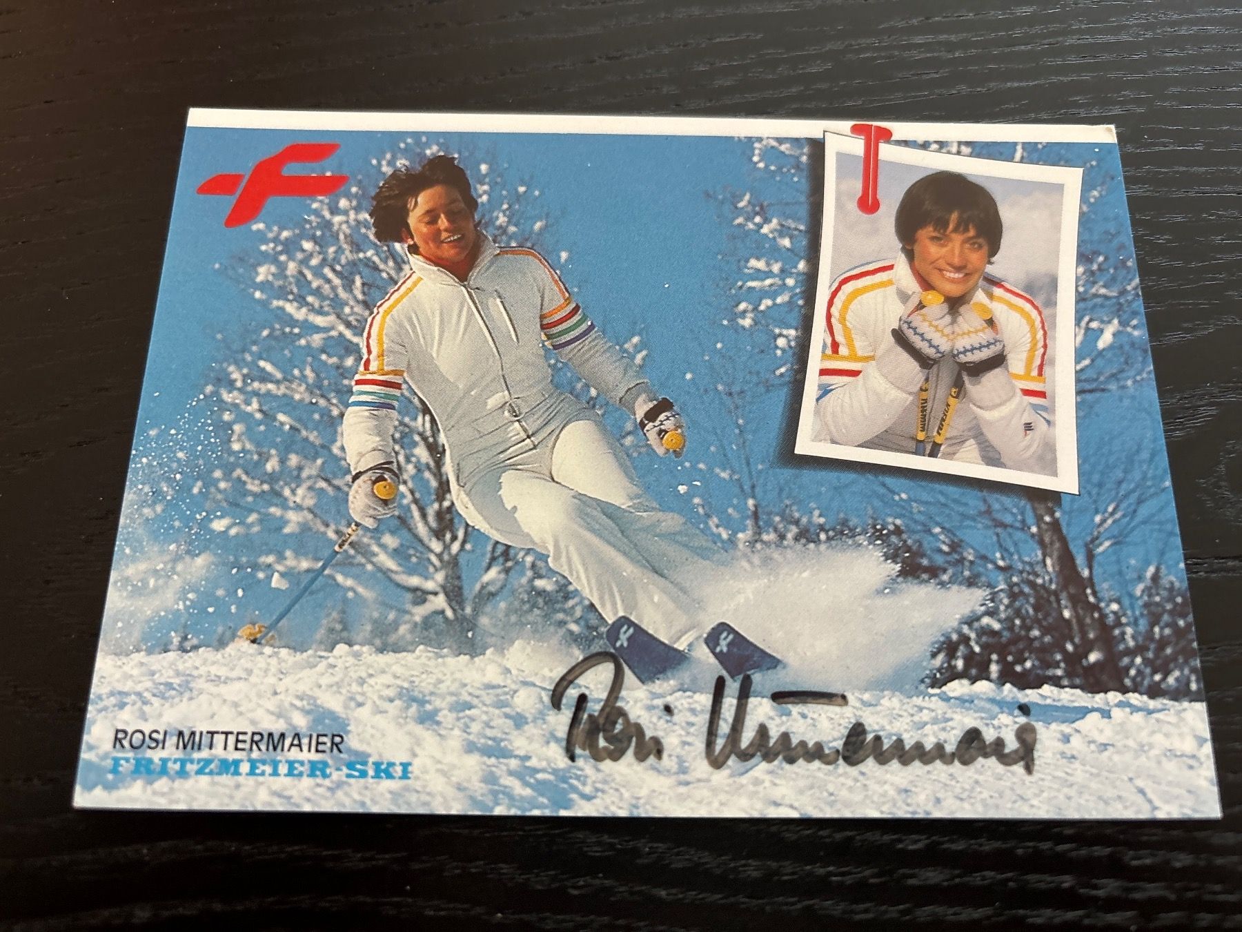 Autografi: Rosi Mittermaier – Usato da Uetendorf venduto da hoisle