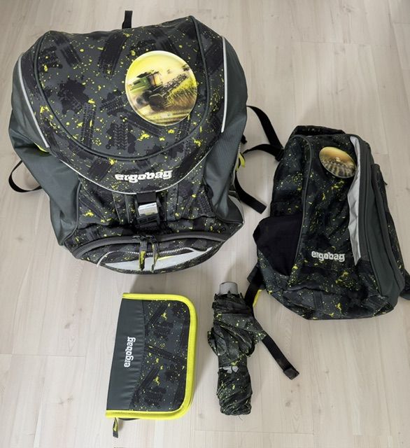 Ergobag Borse & Zaini: Ergobag Rucksack mit Traktor Motiv guter Zustand – Usato da Lommiswil venduto da Pkrebsli 1