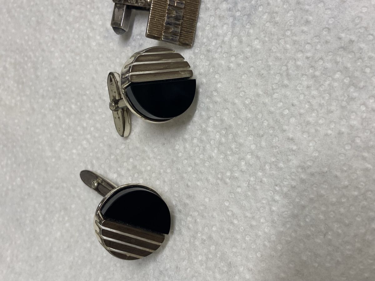 Manschettenknöpfe: Vintage Manschettenknöpfe, Silber 800-835 – Gebraucht aus Dietikon von brocki-eyra 3