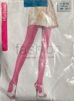 Hudson Strumpfhose petrol Gr.40-42 matt transparent Blumen