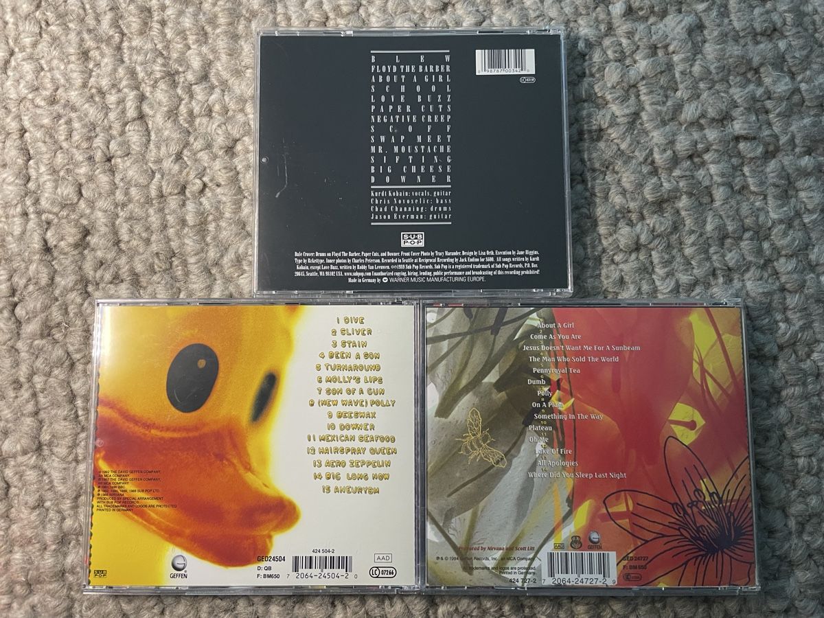 CDs: 3x Nirvana – Gebraucht aus Reinach AG von trigger7811 1