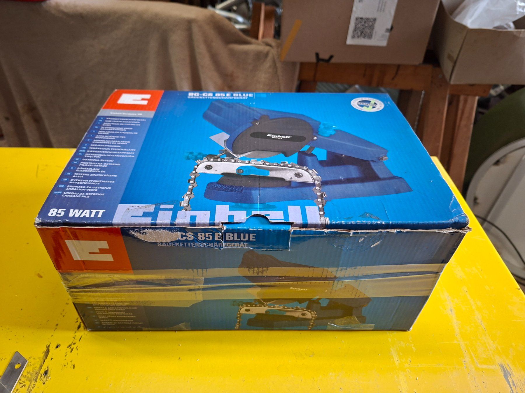 Einhell Smerigliatrici & Lucidatrici: Einhell Sägekettenschärfgerät BG-CS 85 E gebraucht – Usato da Schaffhausen venduto da meteor7 1