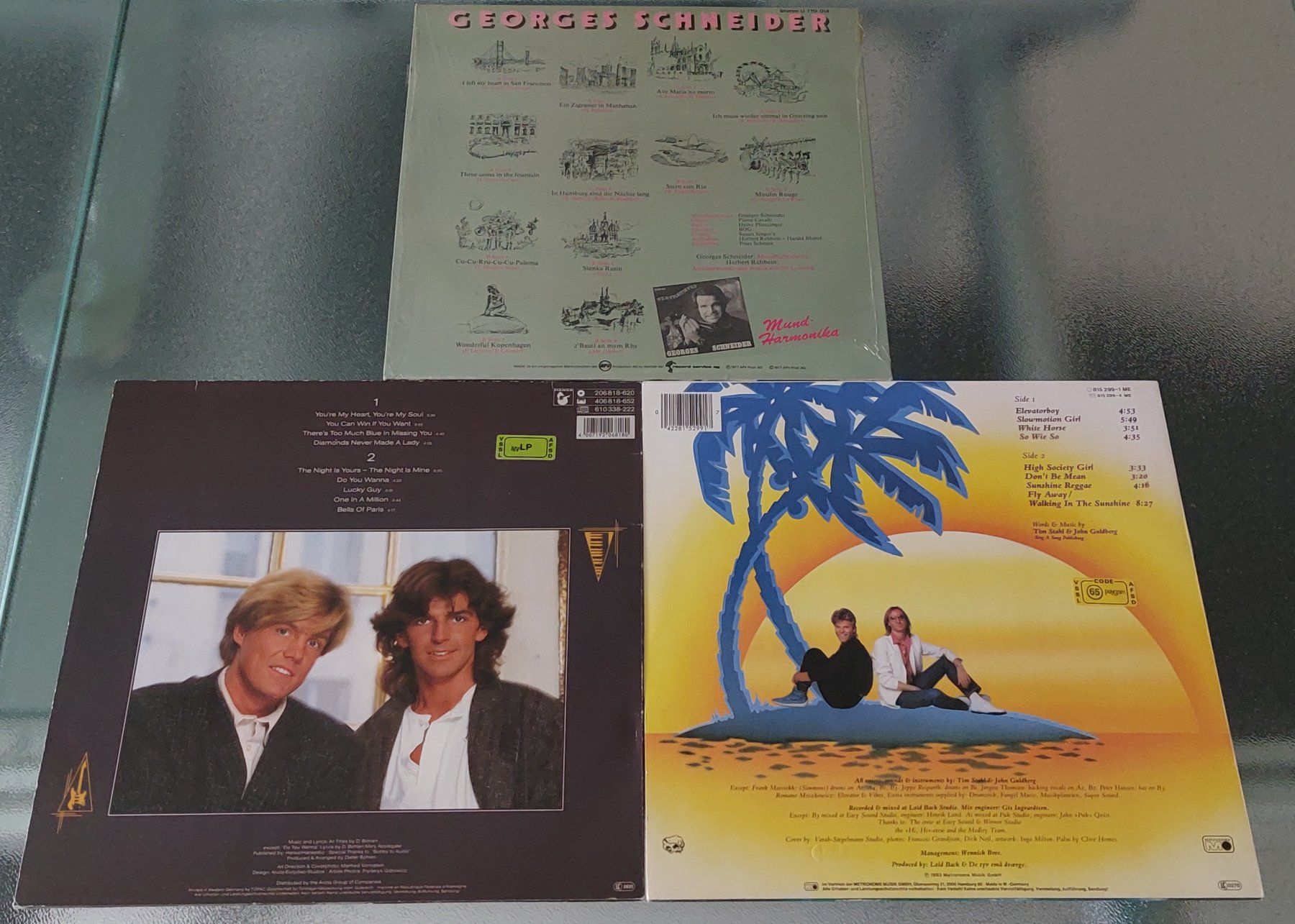 Schallplatten: 3 LP's - Modern Talking/Laid Back/Georges Schneider - 80er – Gebraucht aus Rotkreuz von JustForSale 3