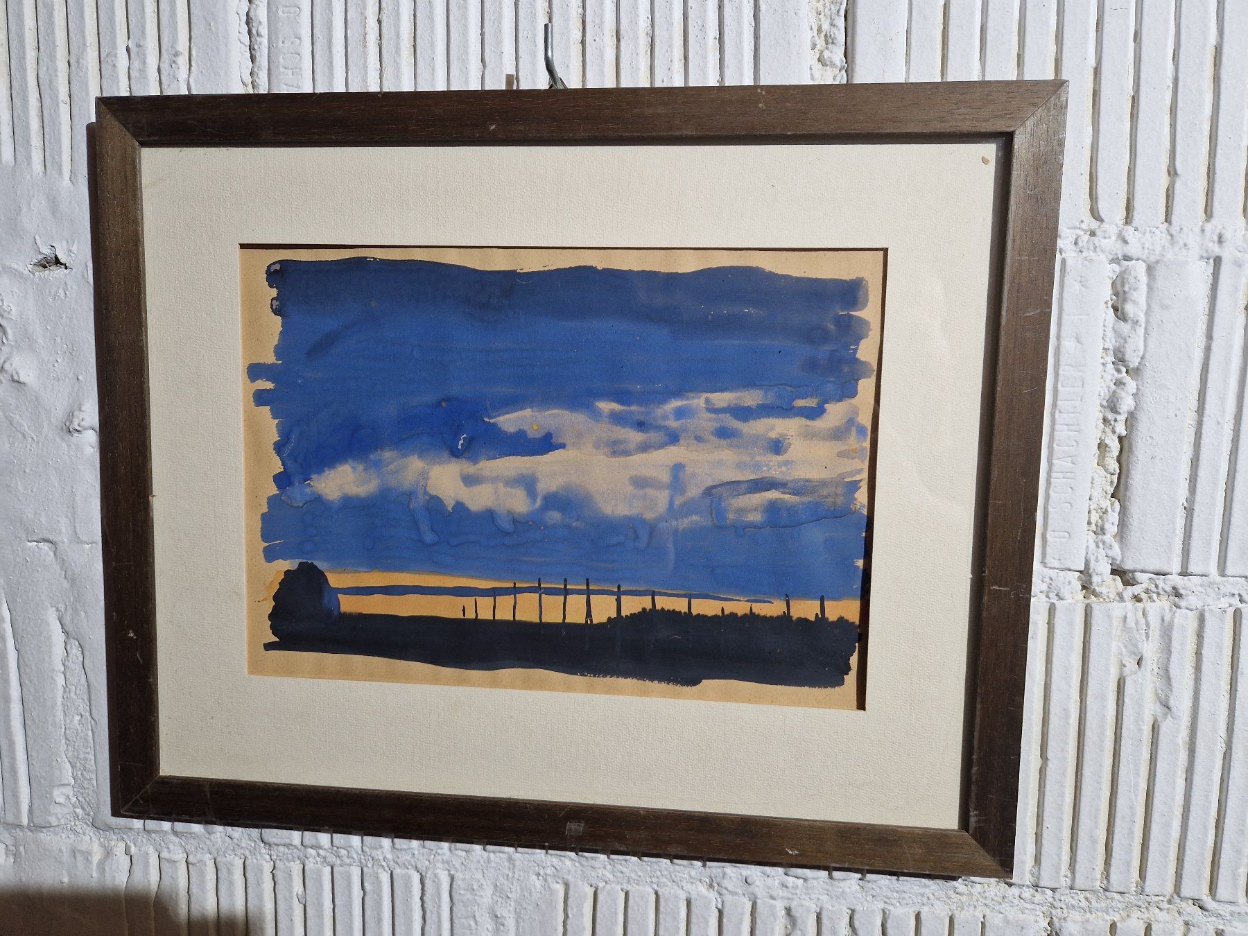 Gemälde: Aquarell 233A – Gebraucht aus Seedorf BE von Stibutz