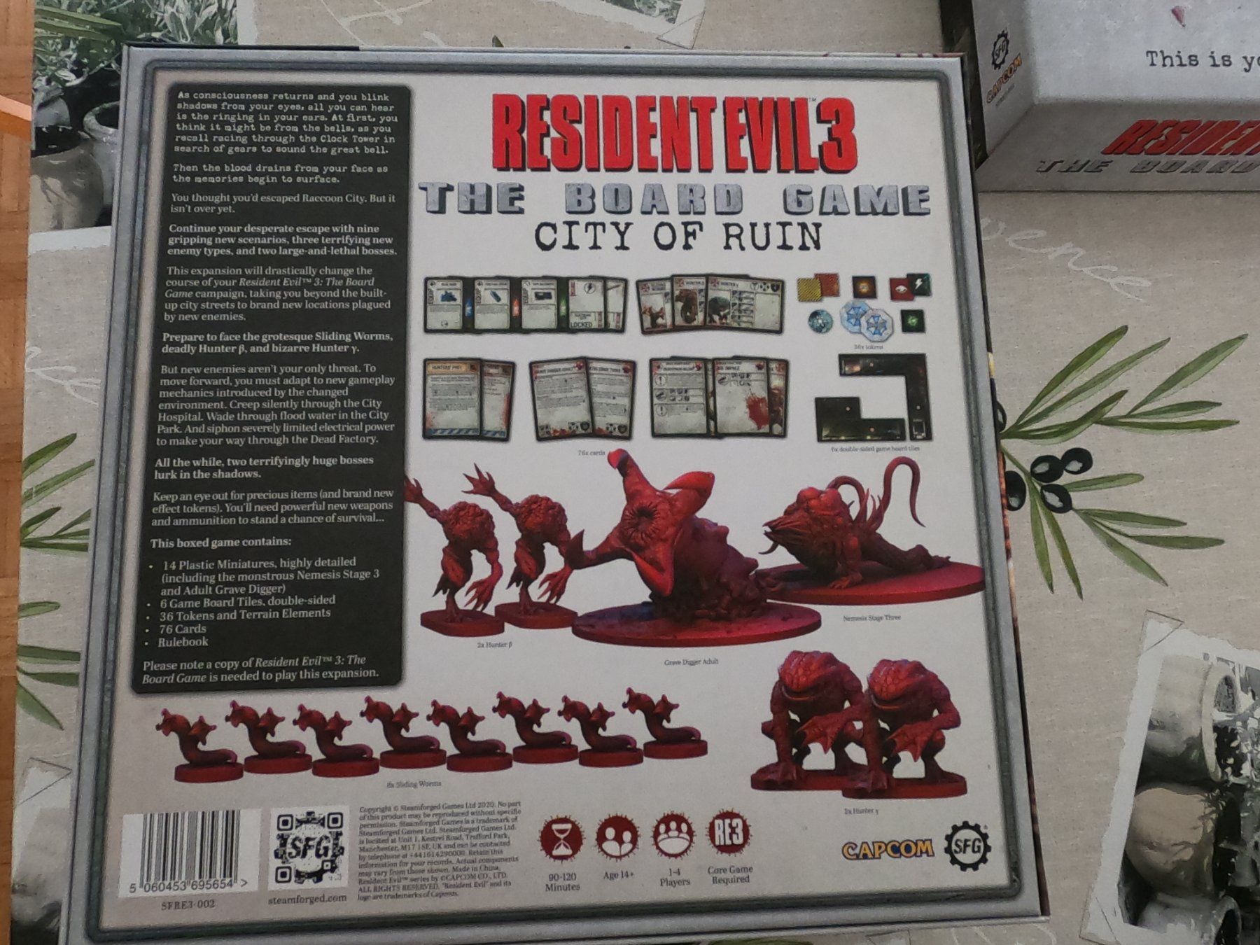 Spiele: Resident Evil 3 The Board Game Set – Gebraucht aus Zürich von rob_sq8s 3