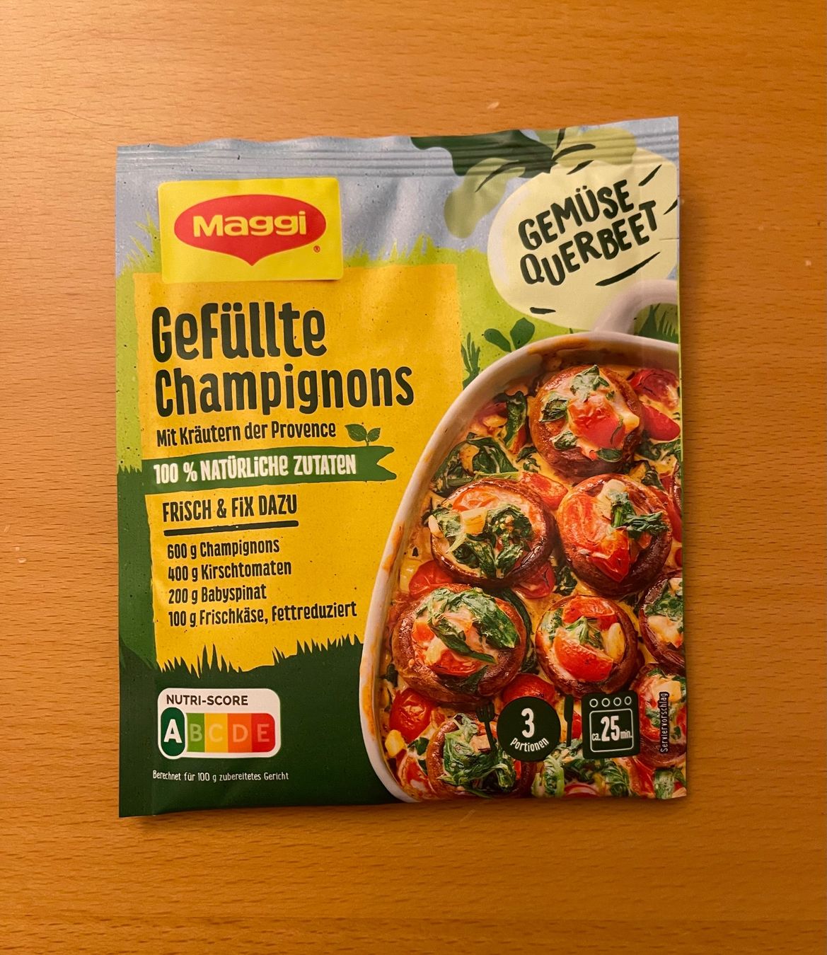 Maggi Cibi & Specialità: 7 Beutel Maggi Fix gefüllte Champignons mit Kräutern – Nuovo e nell'imballaggio originale da Basel venduto da Seifehuesli 2