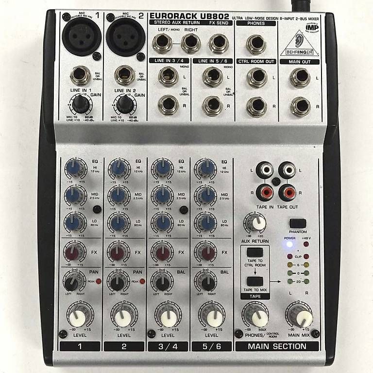 Console di mixaggio: Klein-Mischpult Behriger UB208 – Usato da Kloten venduto da Primus_Krieger 1