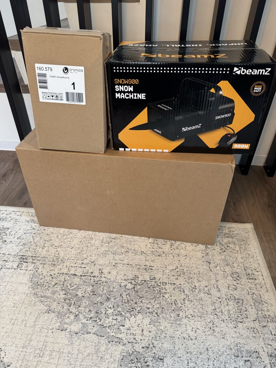 Tutte le macchine: BeamZ Schneemaschine Snow900 W – Nuovo e nell'imballaggio originale da Belp venduto da ch1999 2