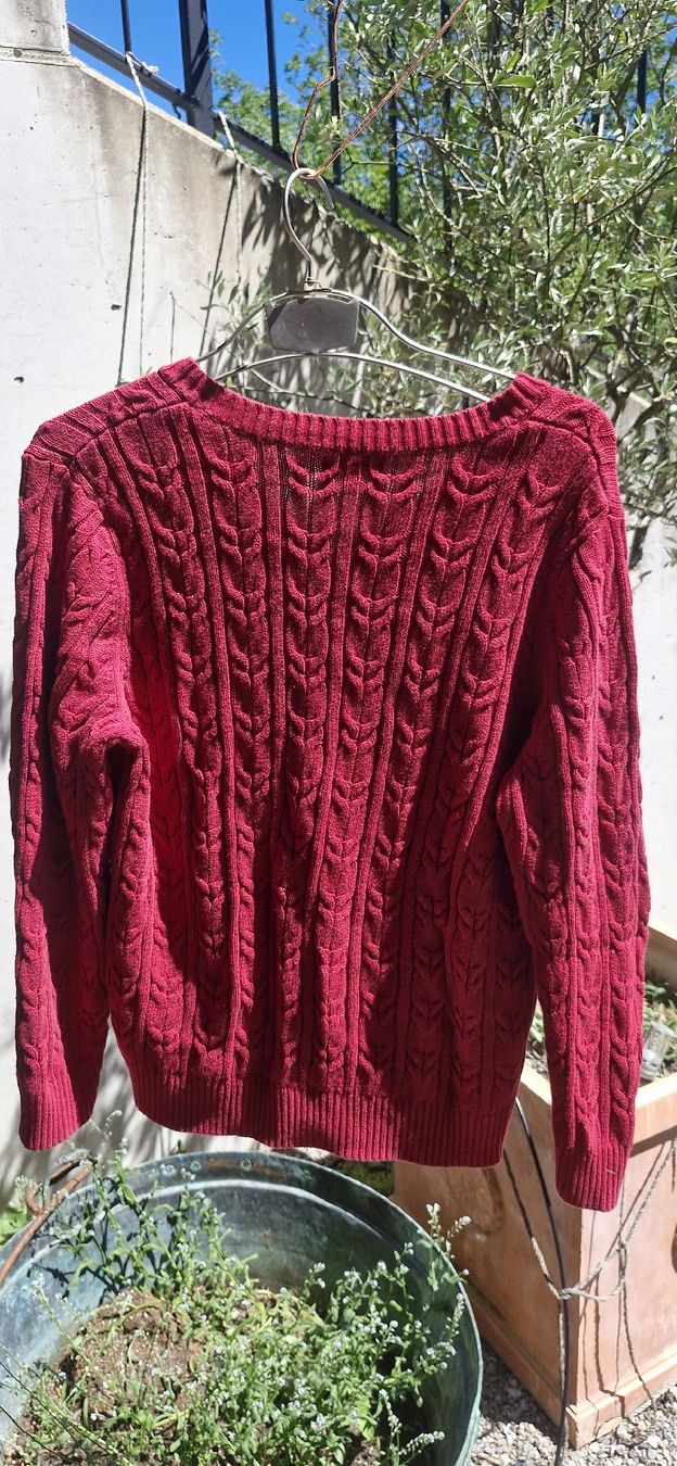 Maglioni & Felpe: Oversized  Strick Pulli in Rot – Usato da Wohlen b. Bern venduto da lau_7vcp 1