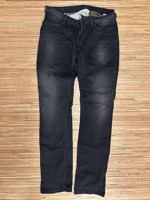 Jeans: Motorradjeans "The Donna Black" - Rokker – Usato da Küsnacht ZH venduto da bonitalina