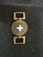 Medaille Border Regiment mit Schweizer Kreuz mit Schliesse