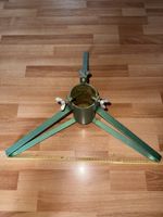 Stabiler Weihnachtsbaumständer grün Vintage Retro
