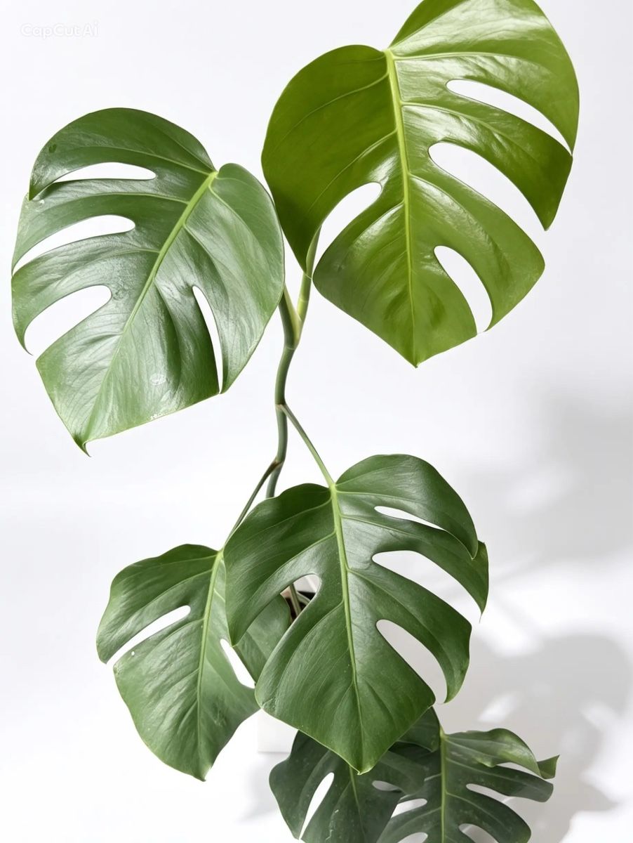 Piante & sementi: Monstera Aurea (vergrünt) XL – Nuovo (secondo la descrizione) da Eglisau venduto da Plantwithjoy 1