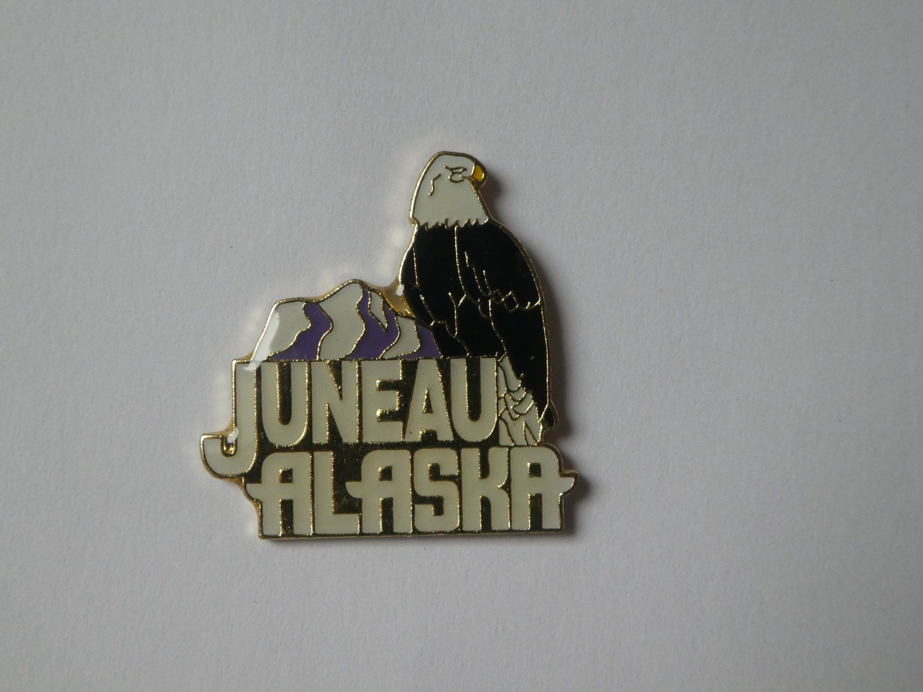 Placchette & Badge: Pin, Alaska, Stadt Juneau. – Usato da Andelfingen venduto da Annegret06