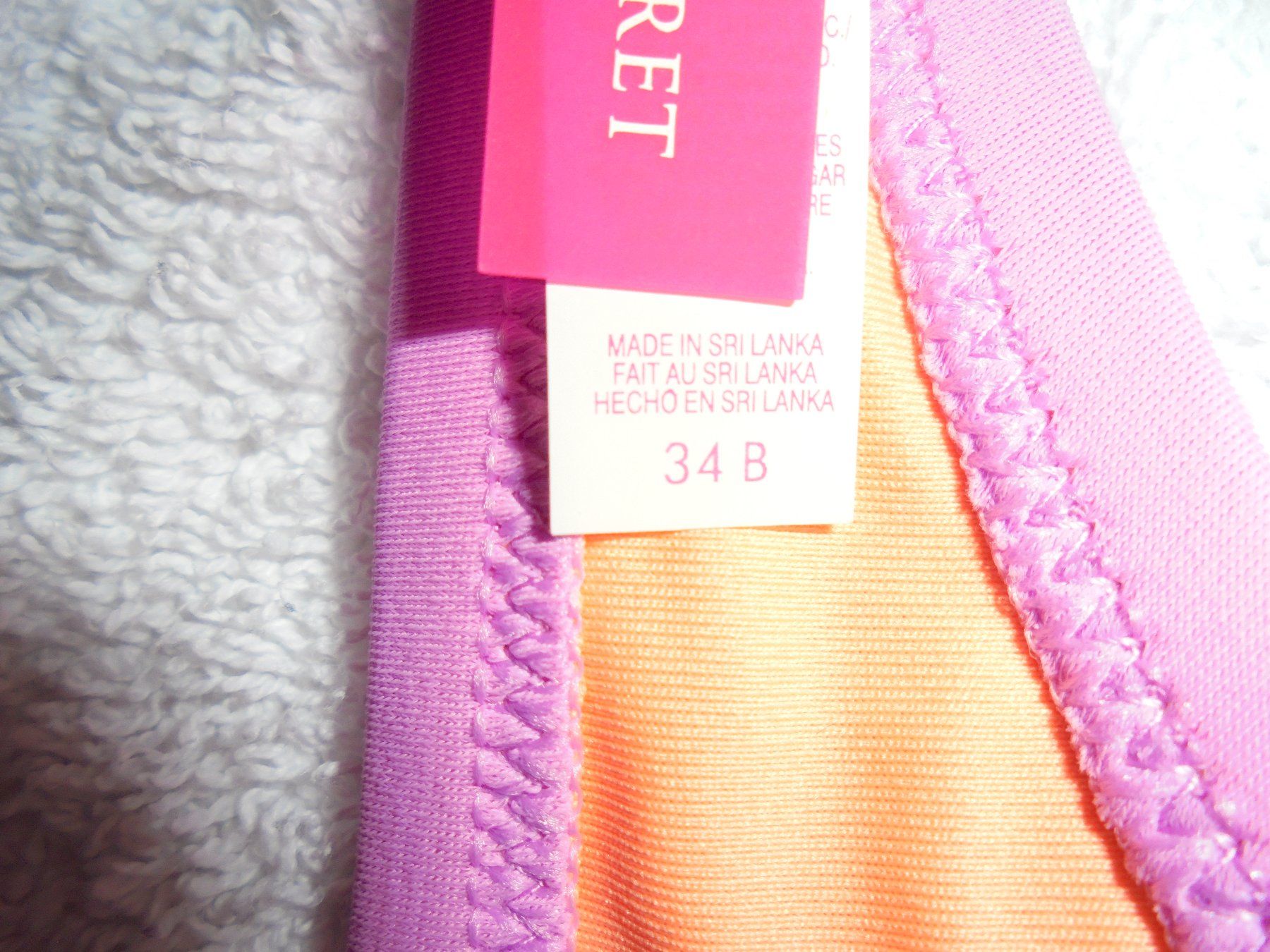 Victoria's Secret Costumi da bagno & Bikini: VICTORIA'S SECRET BIKINI-OBERTEIL GR. 75 B – Nuovo e nell'imballaggio originale da Aarau Rohr venduto da PinkSchwein 3