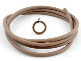 Buna cord      4 mm    braun    je Meter