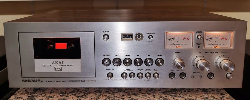 AKAI GXC-760D Cassette Tape Deck SERVICED