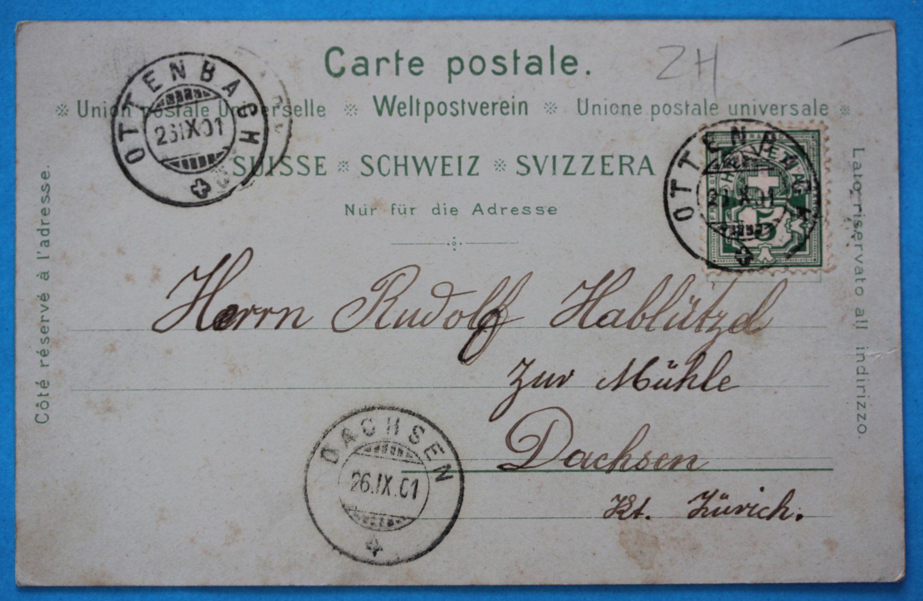 Cartes postales: OTTENBACH LITHO AK – D'occasion à Lotzwil par pirolh 1