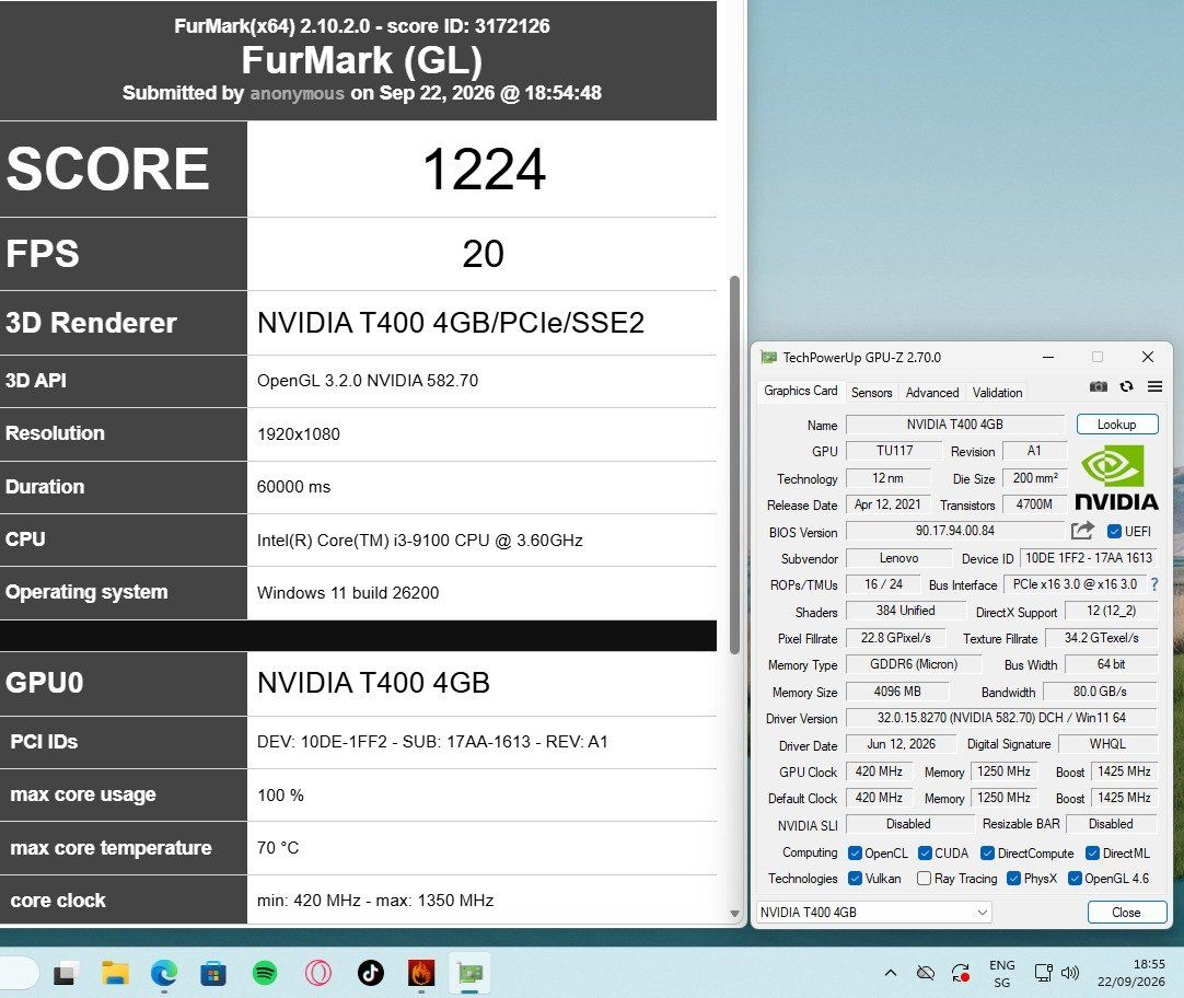 Nvidia Cartes graphiques: NVIDIA T400 4GB – D'occasion à Hendschiken par Sillii 3