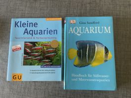 2 fast neuwertige Aquariumbücher