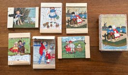 antikes Liliput Katharina Puzzle
