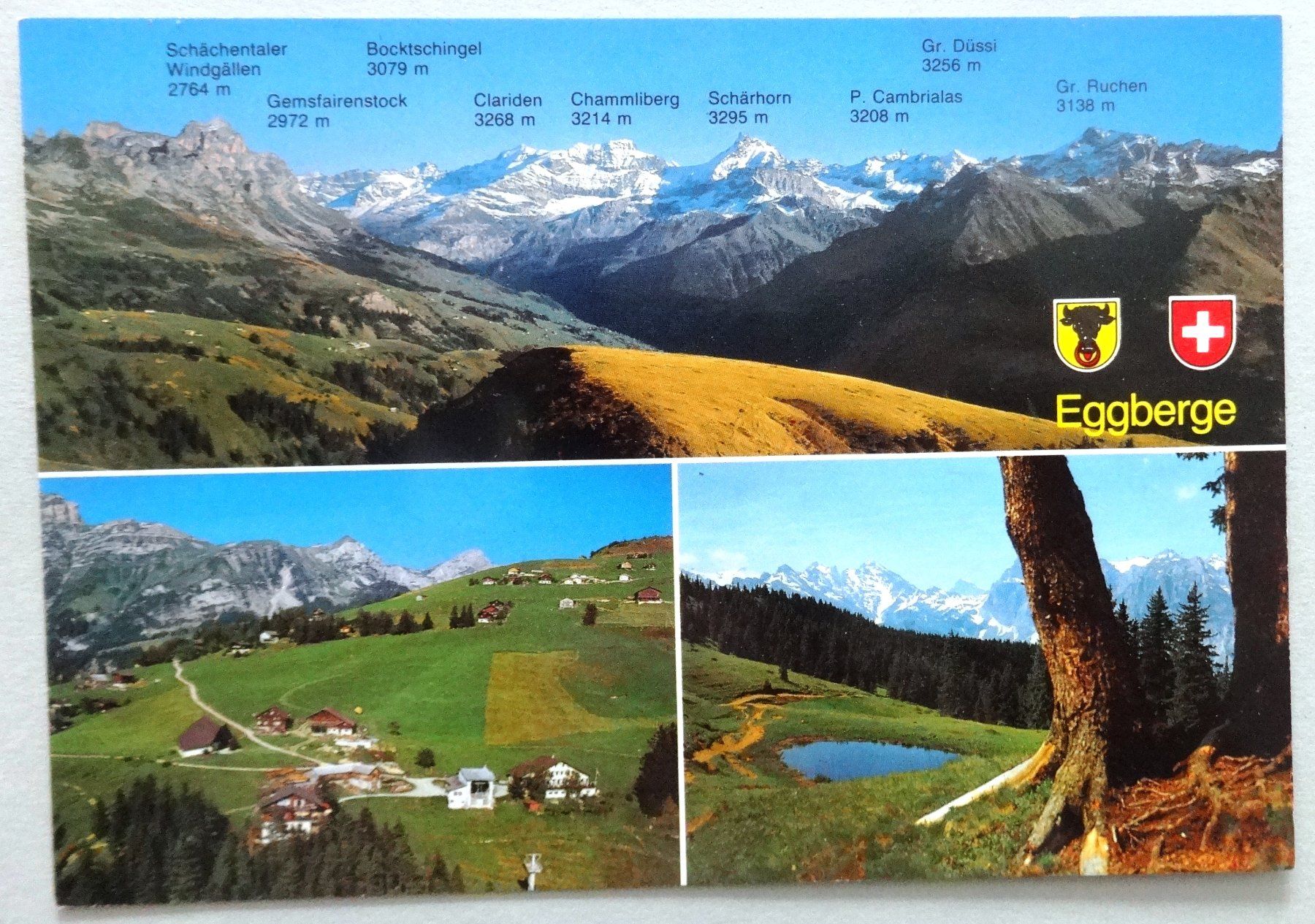 Cartoline postali: Eggberge 1450 m – Usato da Fétigny venduto da Billy2miny