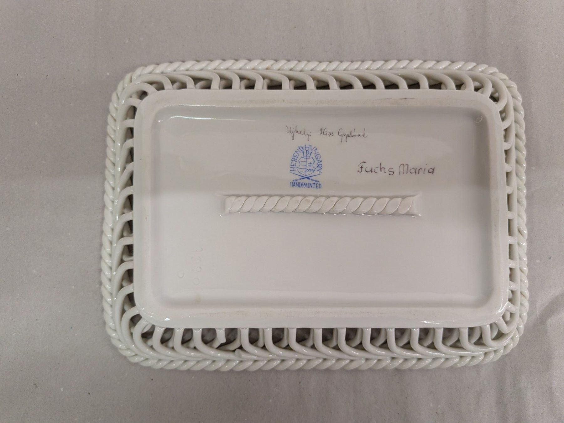 Herend Piatti di portata: Herend Porzellanplatte – Usato da Emmen venduto da magelan 2