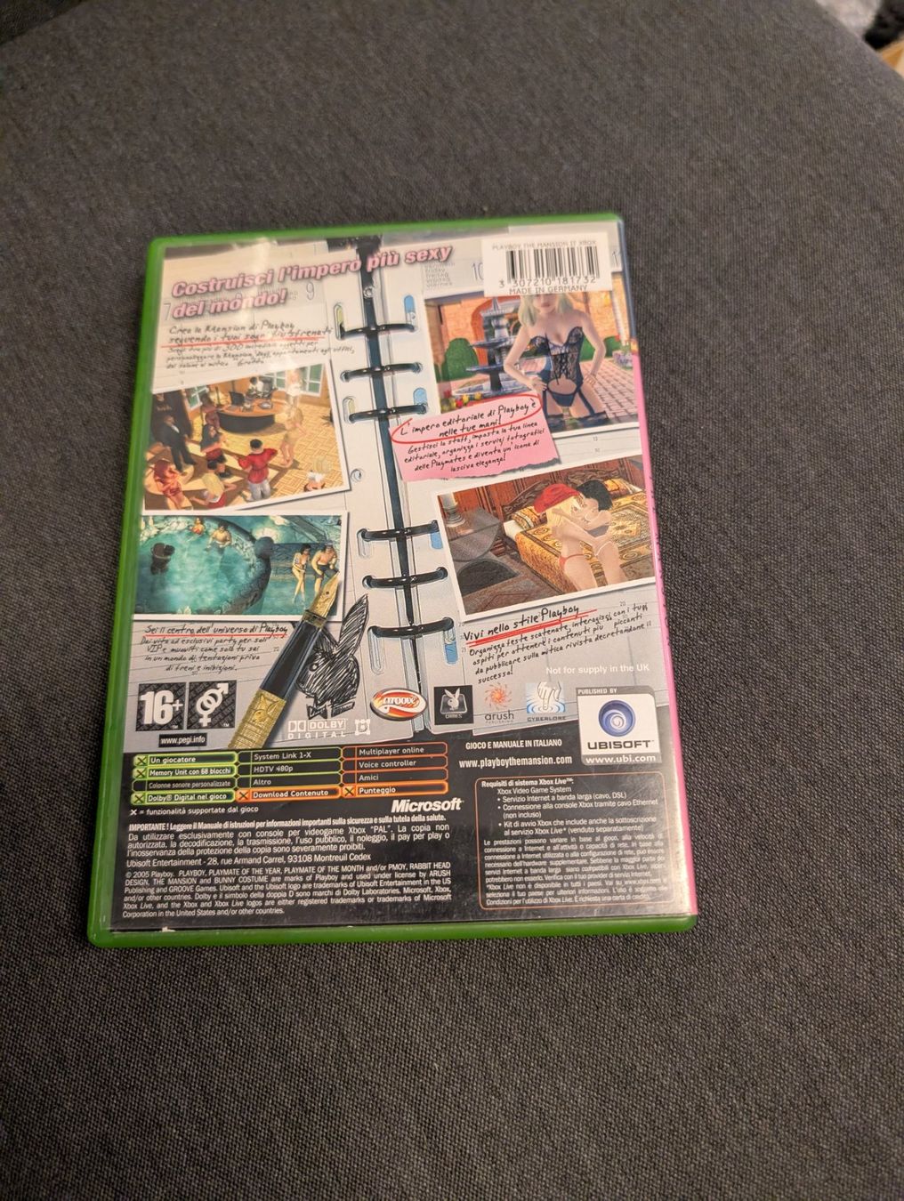 Giochi: Playboy the mansion Microsoft Xbox – Usato da Giubiasco venduto da Ticinerd 1