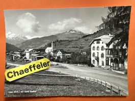 Alte Ansichtskarte Laax (Grb.) mit Hotel Seehof.