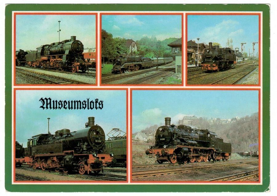Cartoline postali: Museumsloks, Karte aus der ehem. DDR – Usato da Frauenfeld venduto da POML
