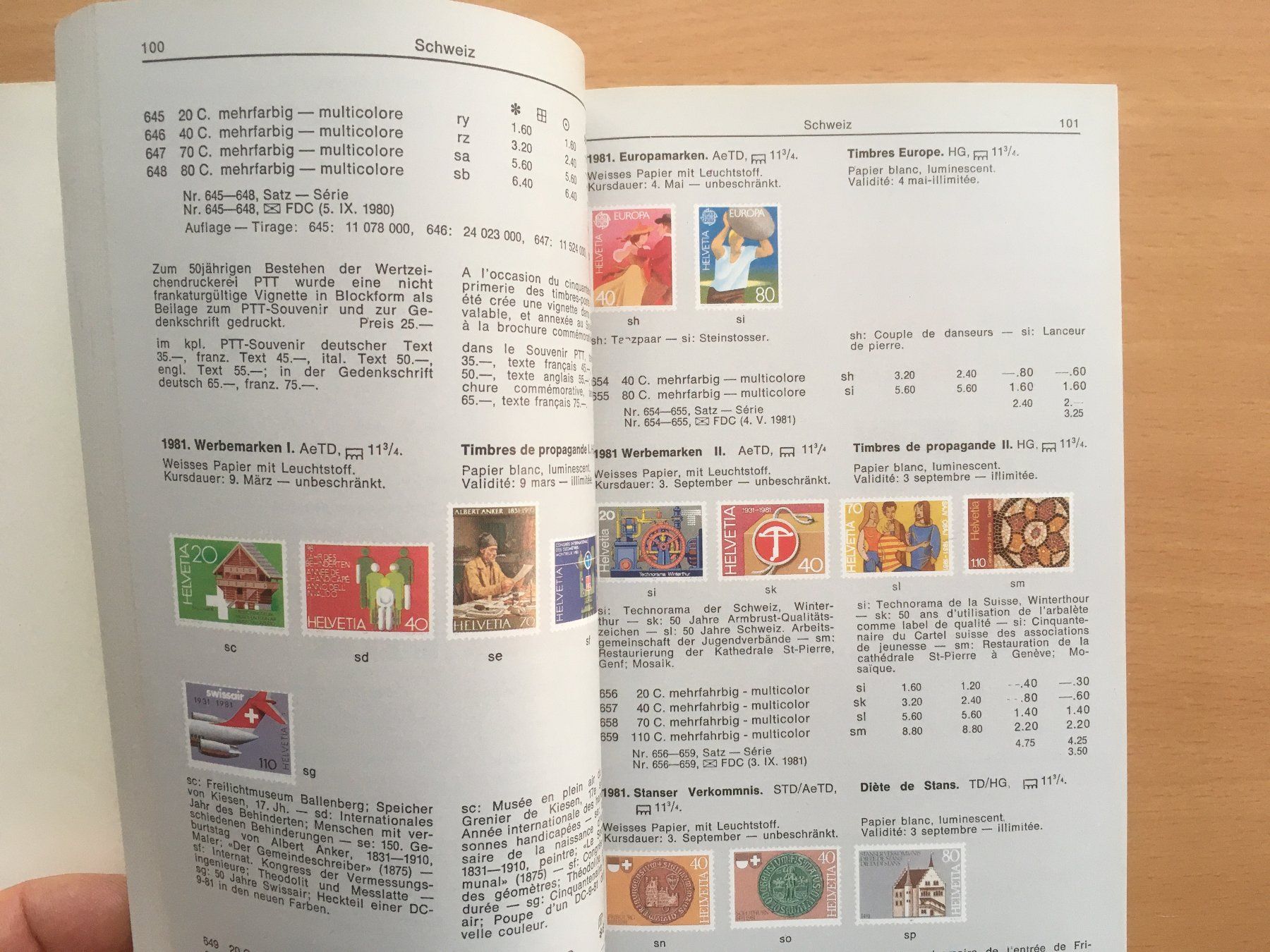 Libri: Briefmarkenkatalog; Zumstein 1983 – Usato da Grenchen venduto da Kogi7 3