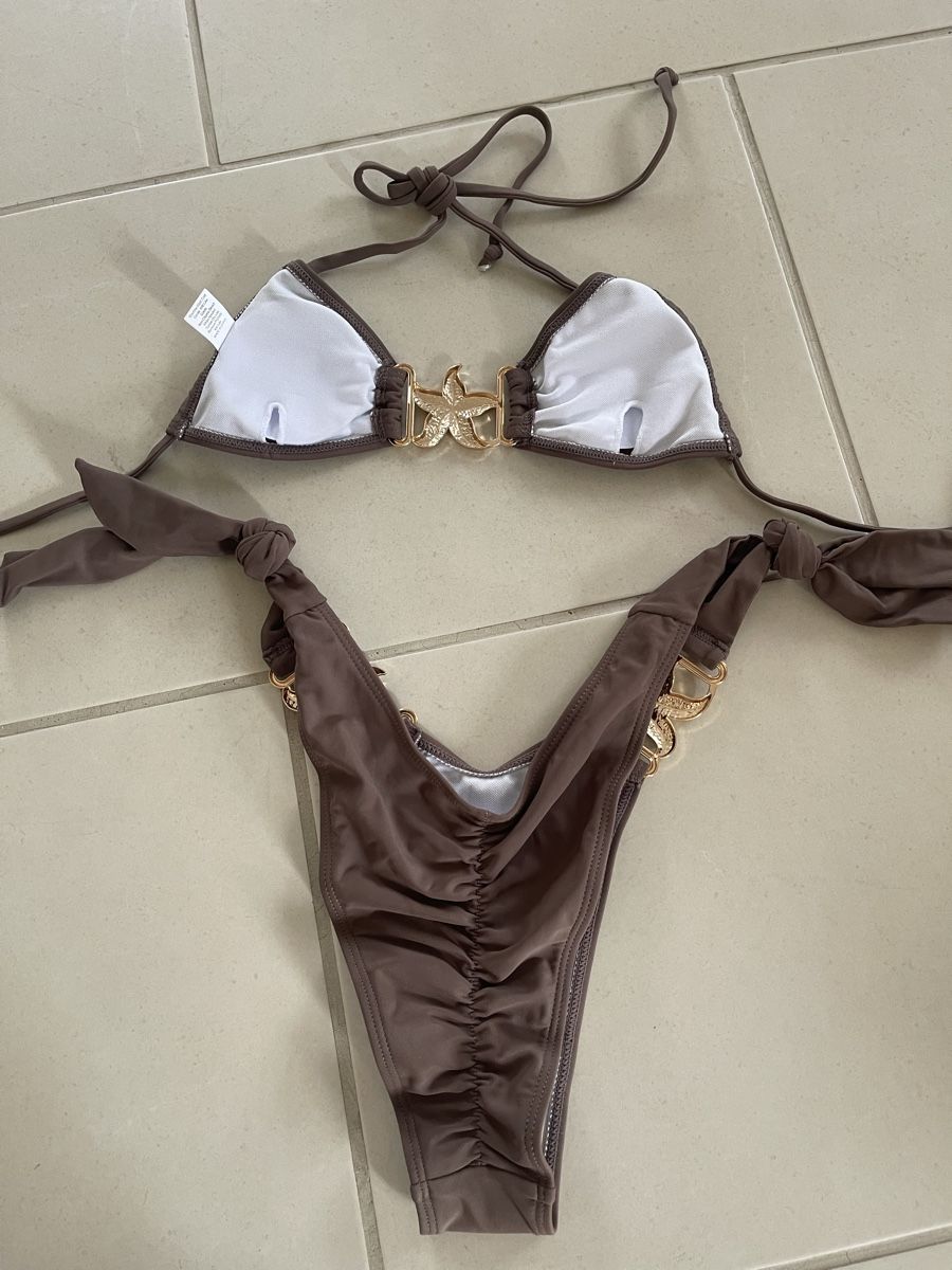 Costumi da bagno & Bikini: Stylischer Bikini mit Seestern-Details Grösse M – Nuovo (secondo la descrizione) da Bassersdorf venduto da Sandy456 5