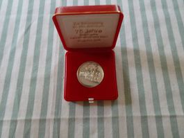 Gedenkprägung 75 Jahre SVB Bern Silber wie neu - M303