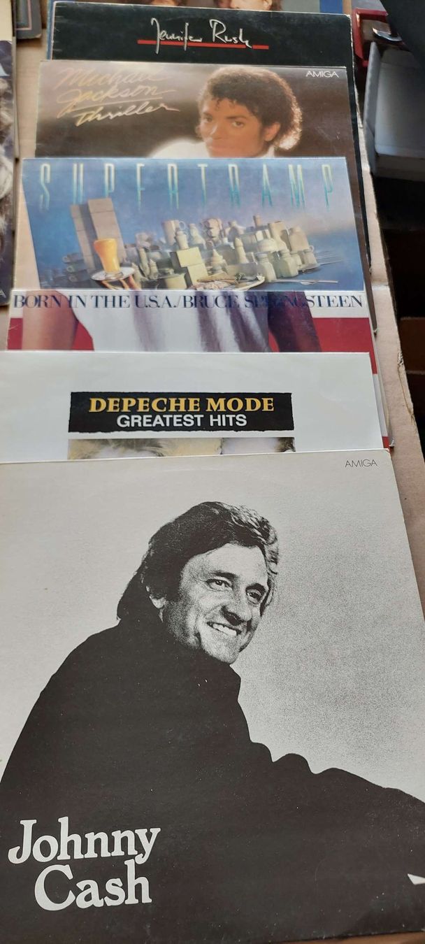 Medion Tourne-disques: Plattenspieler mit 19 Schallplatten – D'occasion à Schöftland par blumi02 3