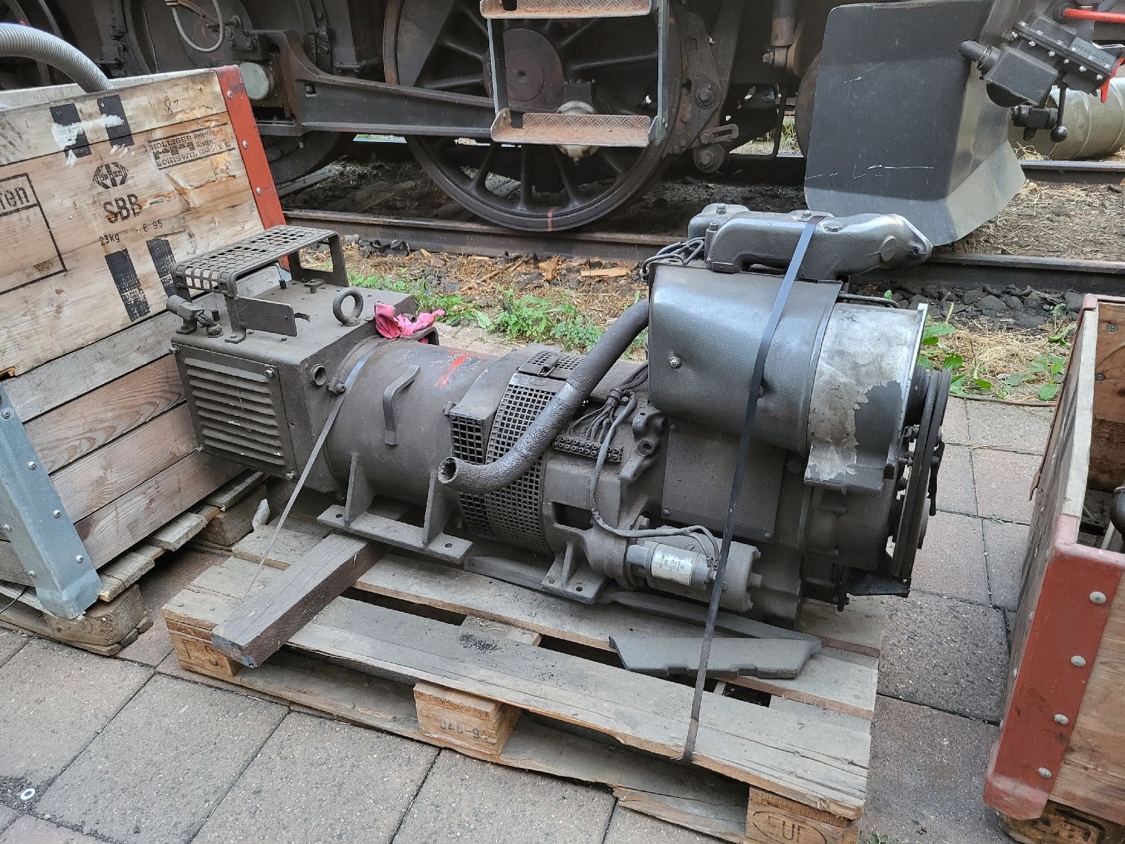 Générateurs de courant: Generator Deutz – Défectueux à Schwarzenburg par Dampfer93