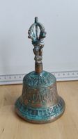 Antike tibetische Glocke / Tempelglocke Bronze (LP3)