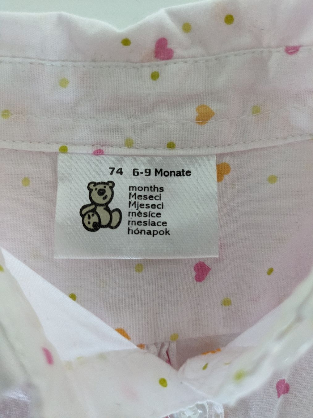 Camicie, Top & T-shirt: Bluse mit Herzen, Grösse 74 – Usato da Kölliken venduto da mic_9n9d 2