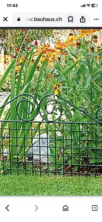 Altre Decorazioni per giardino: Belissa Rabattenzaun 40 Stück – Usato da Gempenach venduto da Mittelpudel