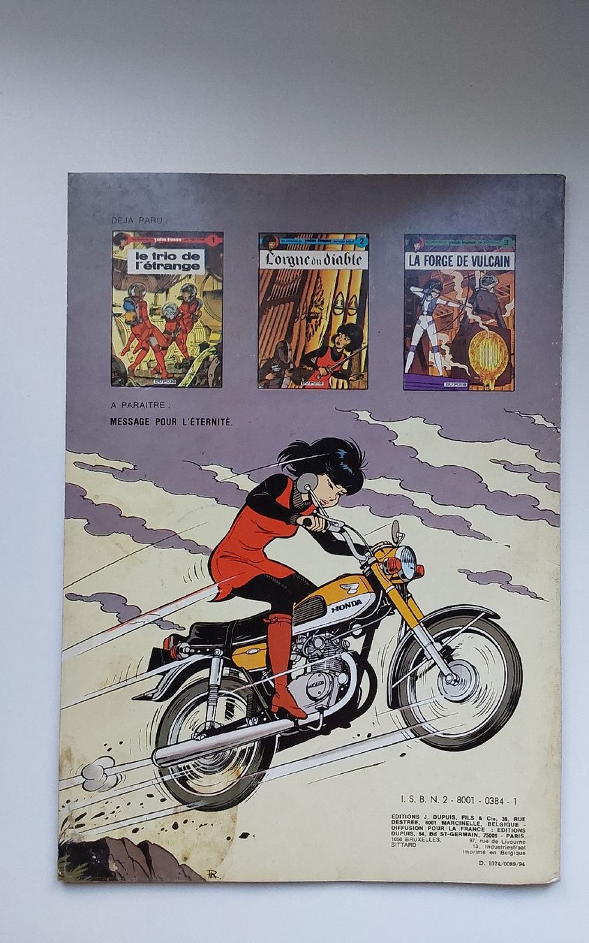 Fumetti: Yoko Tsuno T.4 Aventures électroniques EO 1974 BE – Usato da Genève venduto da Blu_BD 1