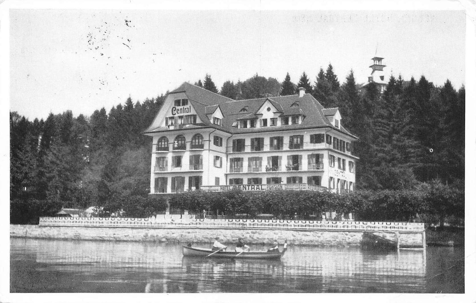 Cartes postales: Weggis hotel central see – D'occasion à Biasca par Blenio71