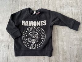 ❤️Sweatshirt „Ramones“ von H&M Gr. 80