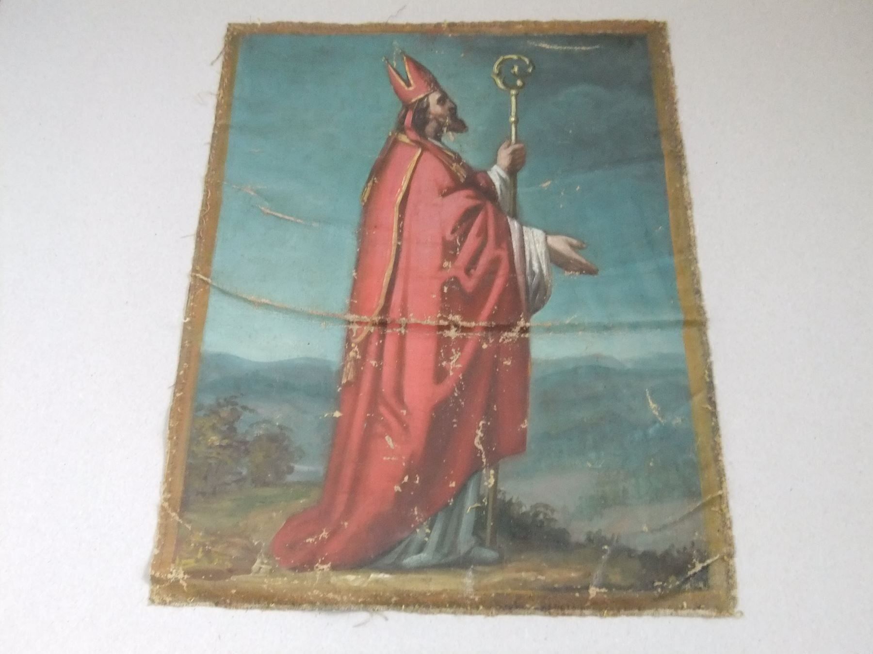 Dipinti: Hl. Nikolaus Oelbild -  Ikone – Usato da Esslingen venduto da eintagammeer