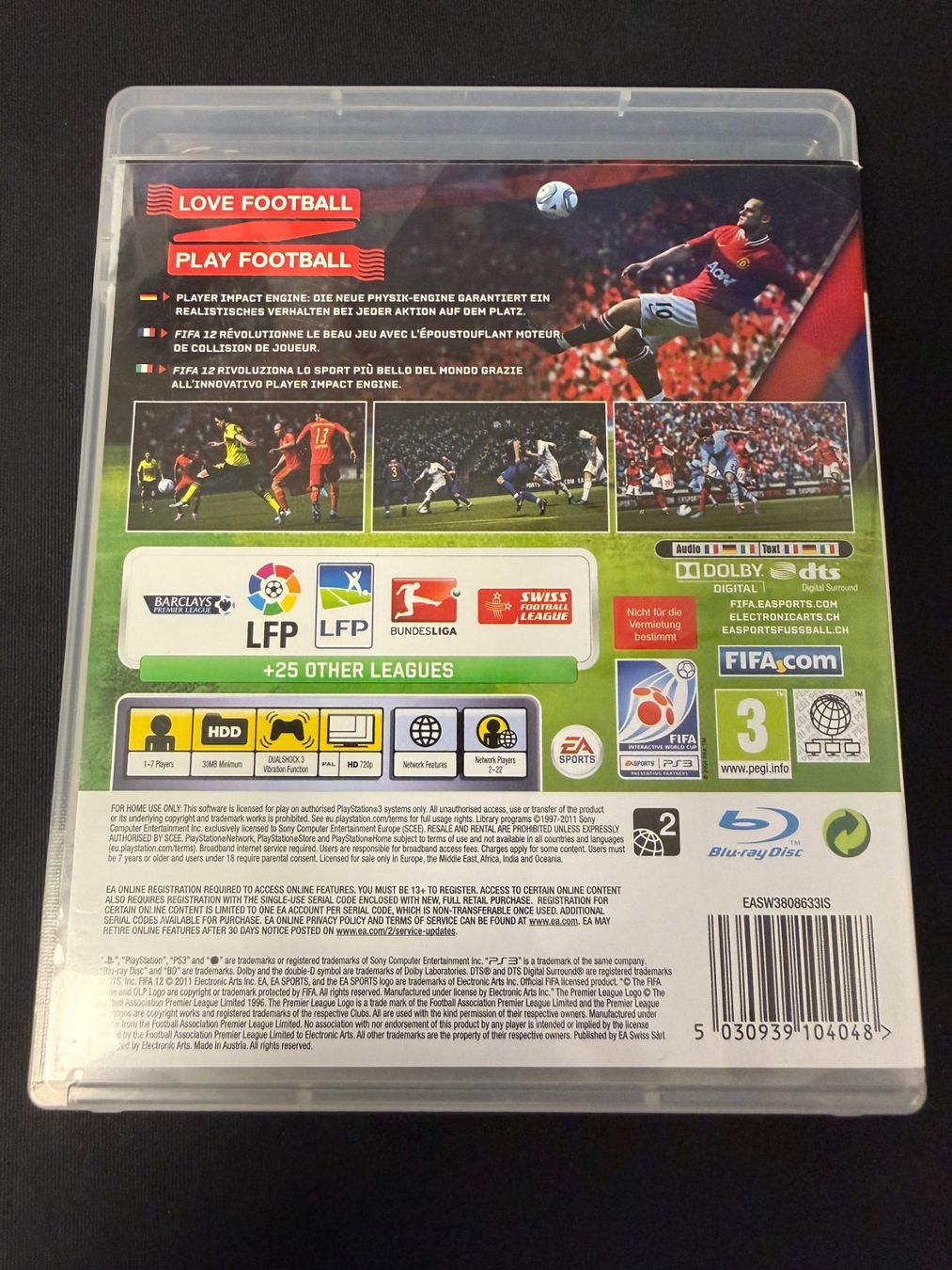 Sony Giochi: Fifa 12 - PS3 – Usato da Pont-de-la-Morge venduto da Darfal 2