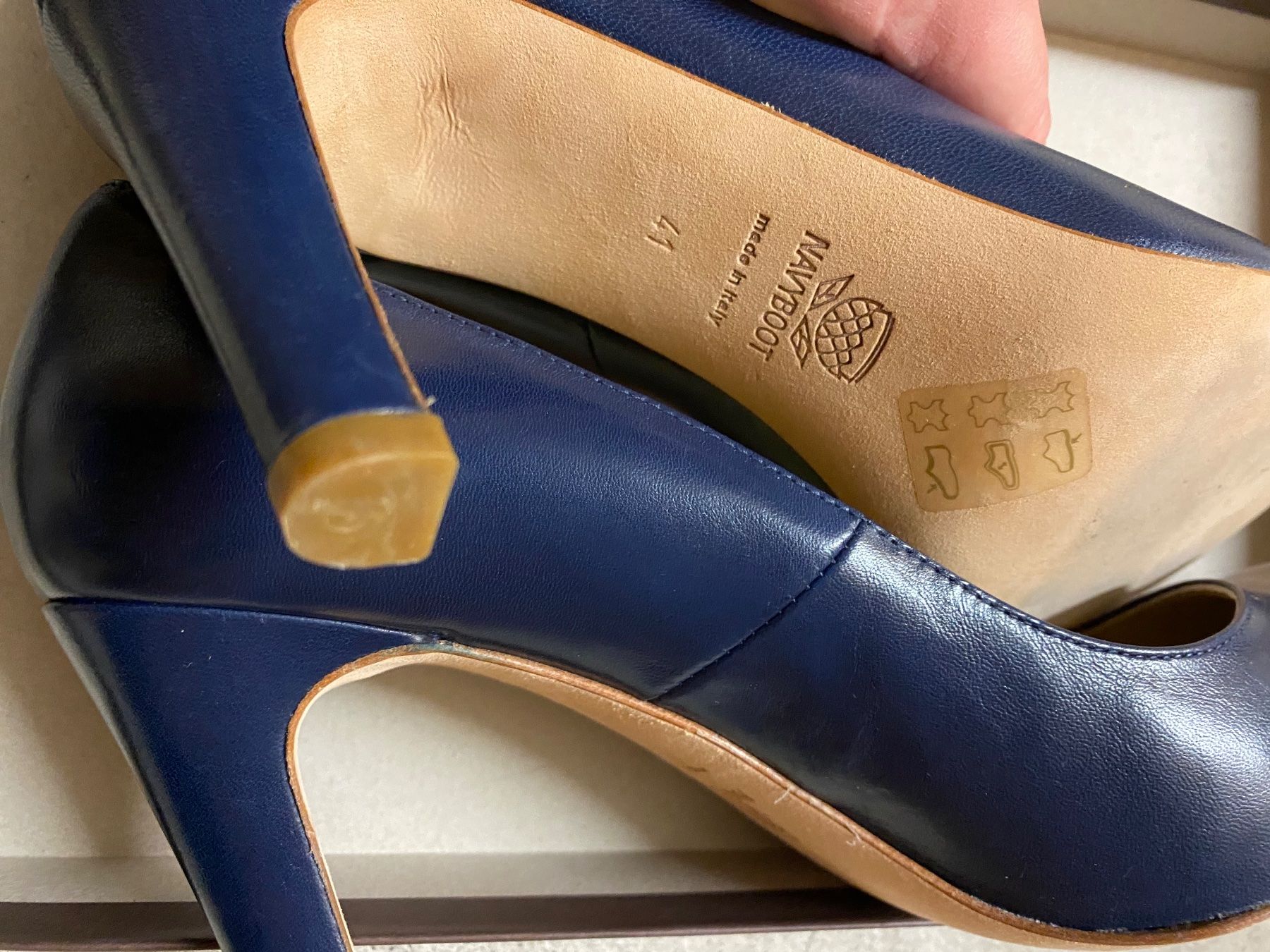 Navyboot Scarpe da donna: Neu - Pumps Navyboot, blau, 299 CHF – Nuovo e nell'imballaggio originale da Zürich venduto da ZuriShrek 3